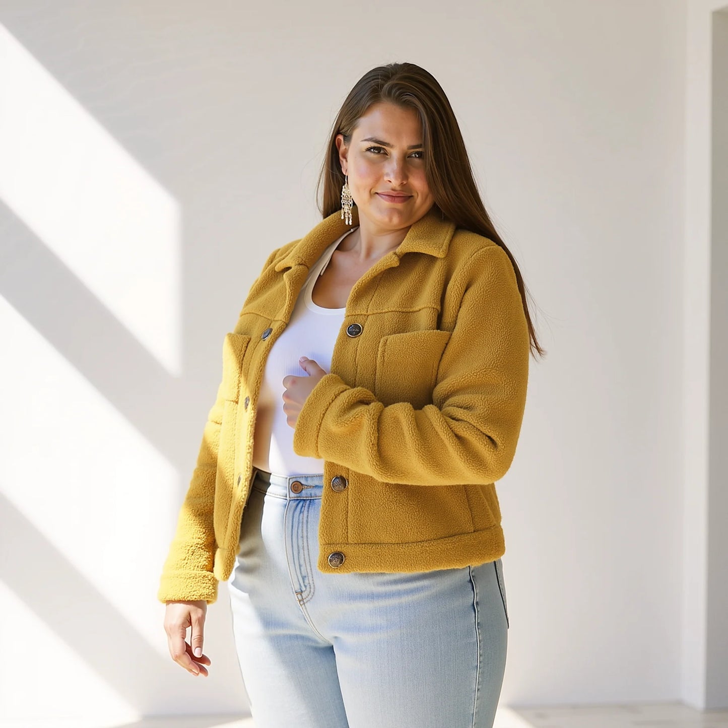Freja Fleecejakke – varm og elegant