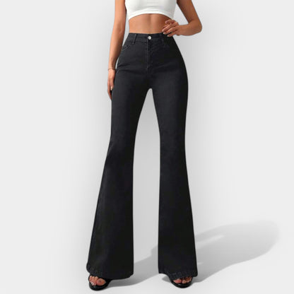 Ida – højtaljede bootcut jeans